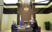 В Сочи прошла рабочая встреча Владимира Путина с Александром Михайловым 