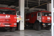 Металлоинвест приобрел для 15-й пожарной части новую пожарную машину