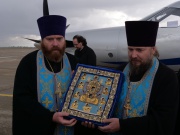 В Курск прибыла чудотворная икона «Знамение»