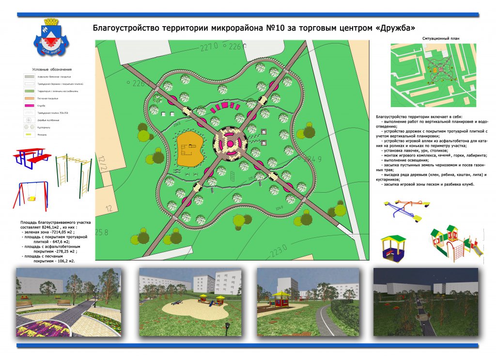 План по благоустройству территории